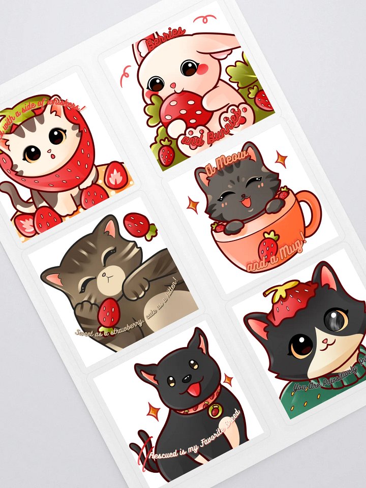 Berry Cute Sticker Pack product image (1)