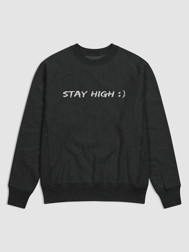 Champion Cotton Max Stay High Sweatshirt (White Text) product image (1)