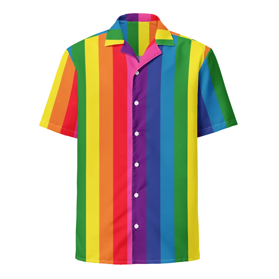 1978 Rainbow Pride Flag = 8-Color - All-Over Print Hawaiian Shirt product image (1)