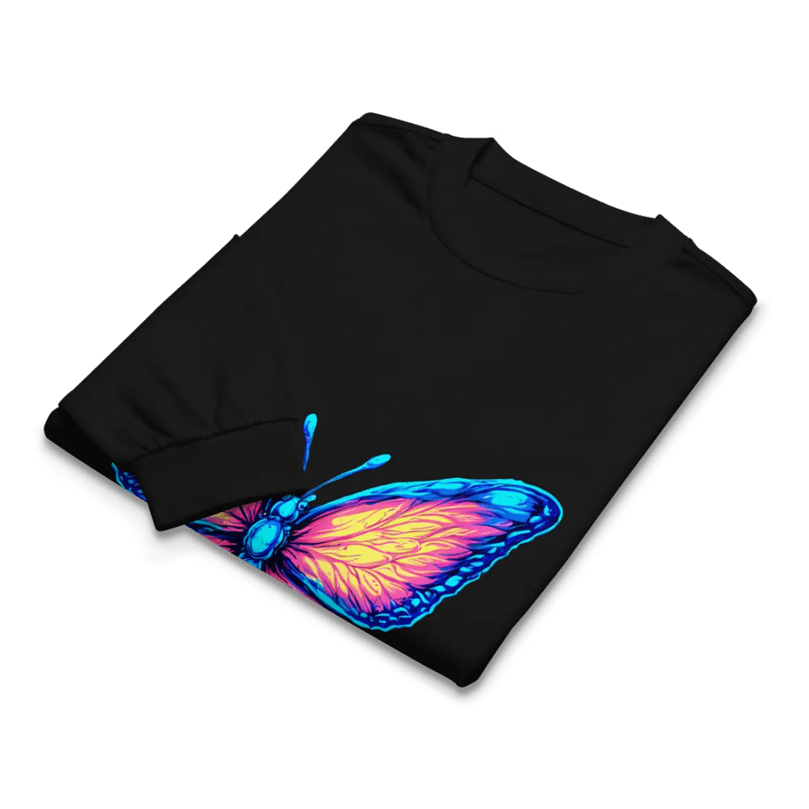 [Astral Butterfly] Unisex Premium Heavyweight Long Sleeve Shirt product image (4)