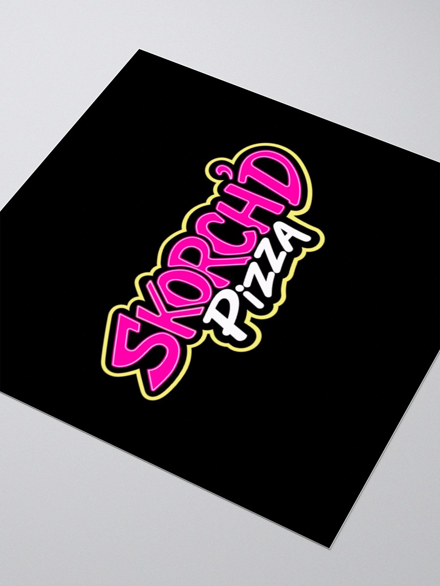Skorch'd Pizza Sticker product image (3)