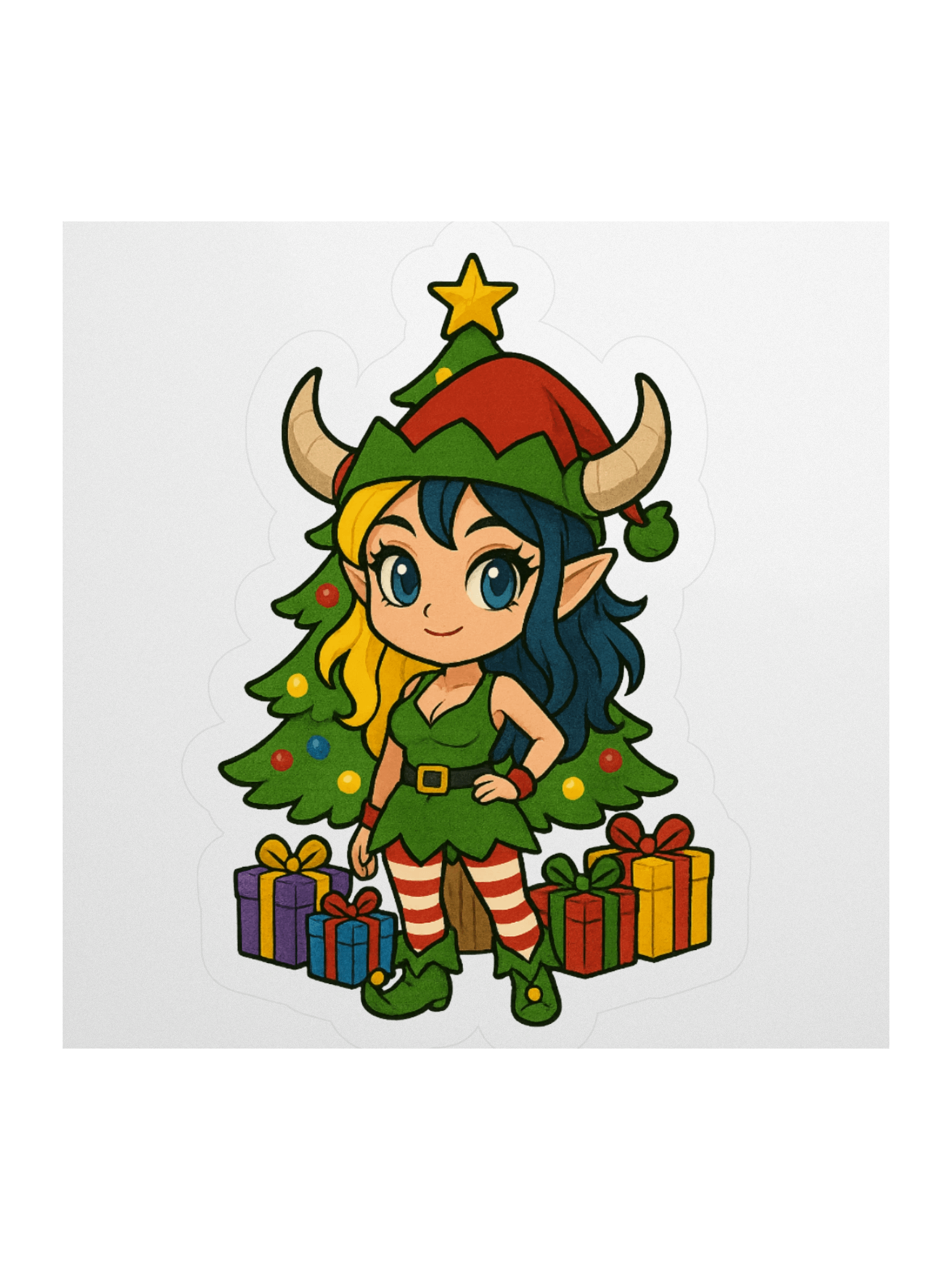 JUJU THE ELF sticker product image (3)