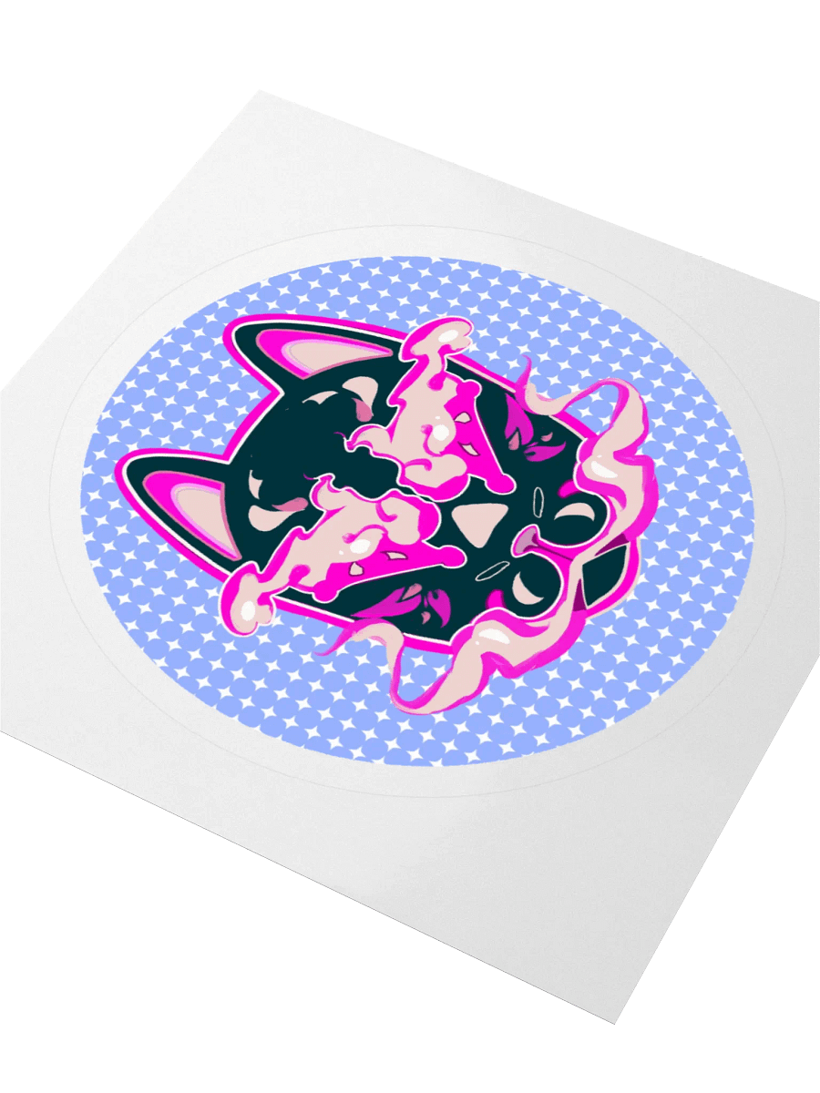 Symmetric Pup Kiss Cut Stickers product image (9)