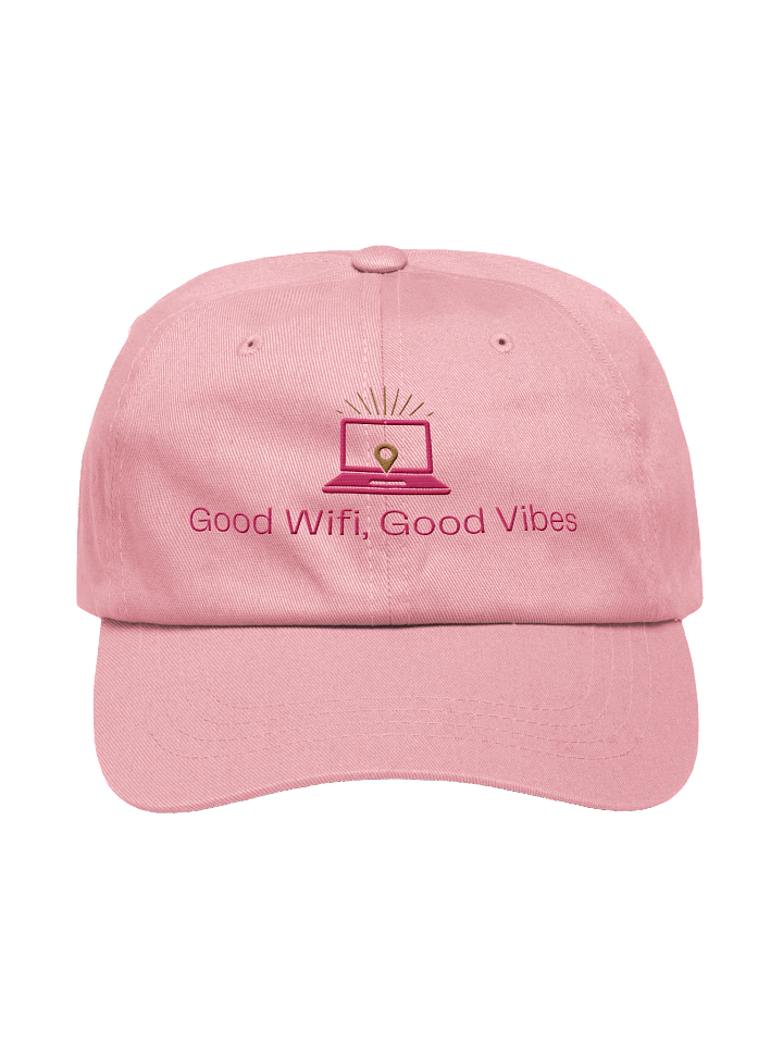 Good WiFi, Good Vibes Hat, Pink product image (1)