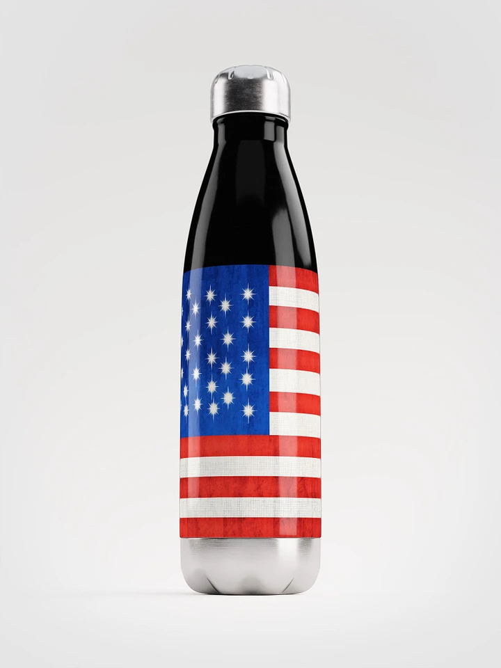 American Flag Art Stainless Steel Waterbottle product image (1)