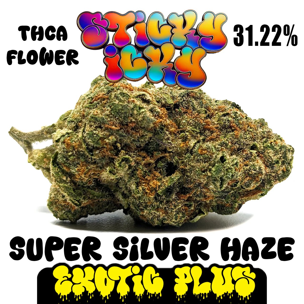 Exotic Plus Sticky Icky - THCA Flower 1/4lb product image (8)