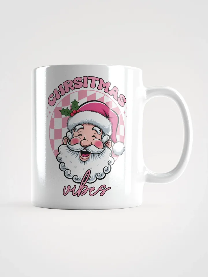 Pink Christmas Vibes Mug product image (1)