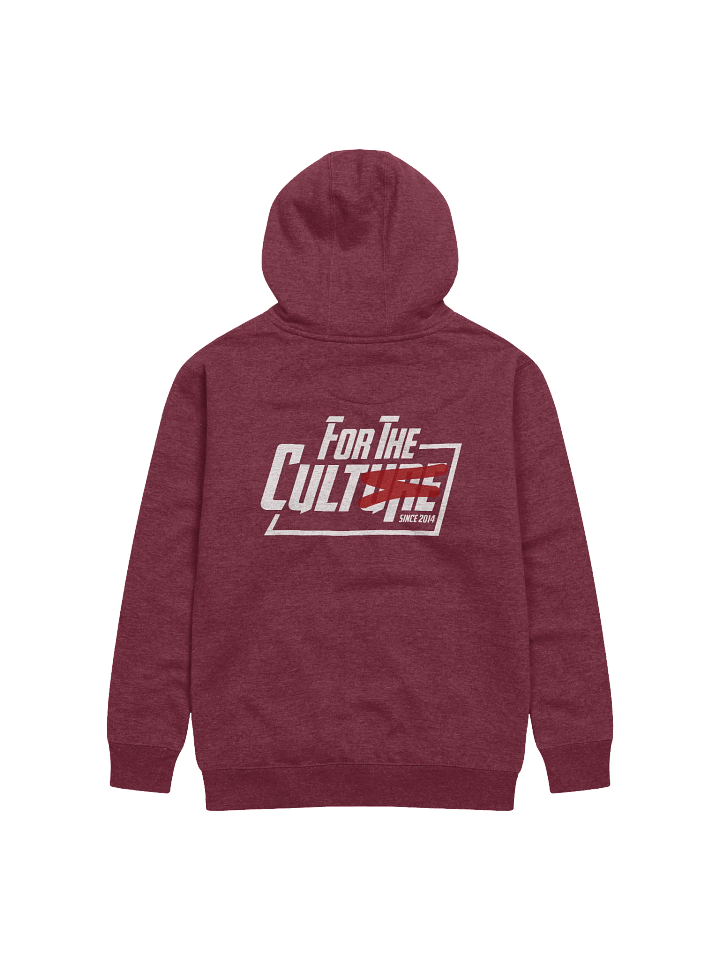 For the Culture White / Red Hoodie product image (1)