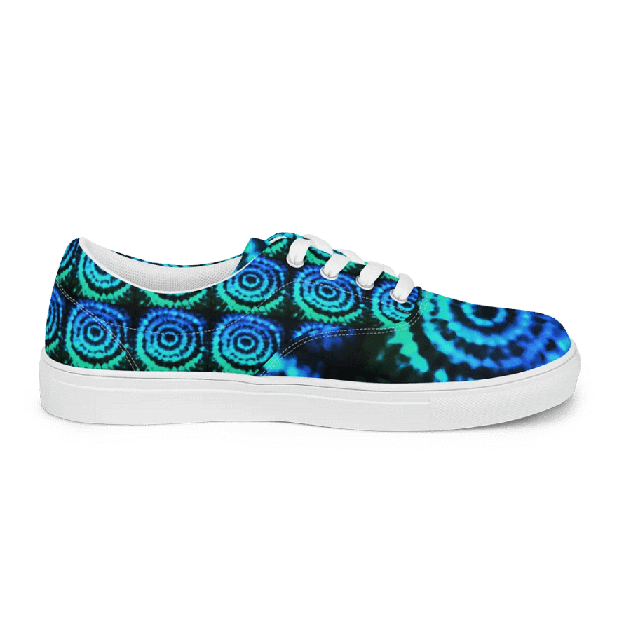 Blue moon splash lace up canvas shoes (mens) product image (12)