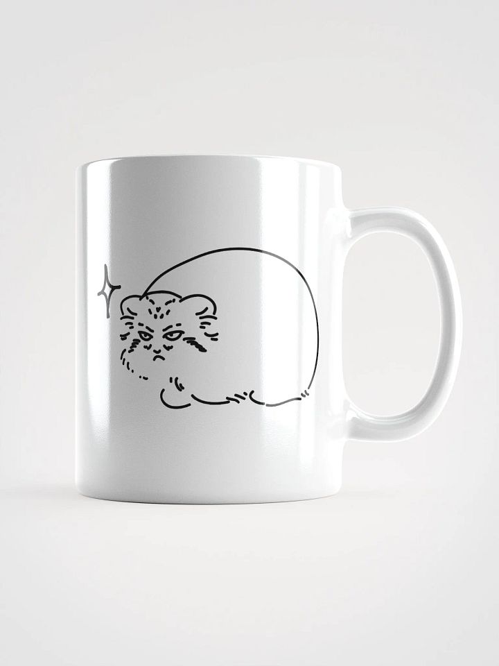 Grumpy Manul - White Mug product image (3)