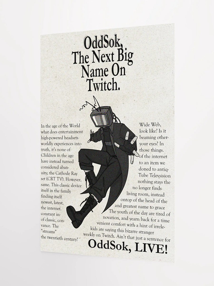 [[NEXT BIG THING]] Retro Matte Poster product image (8)