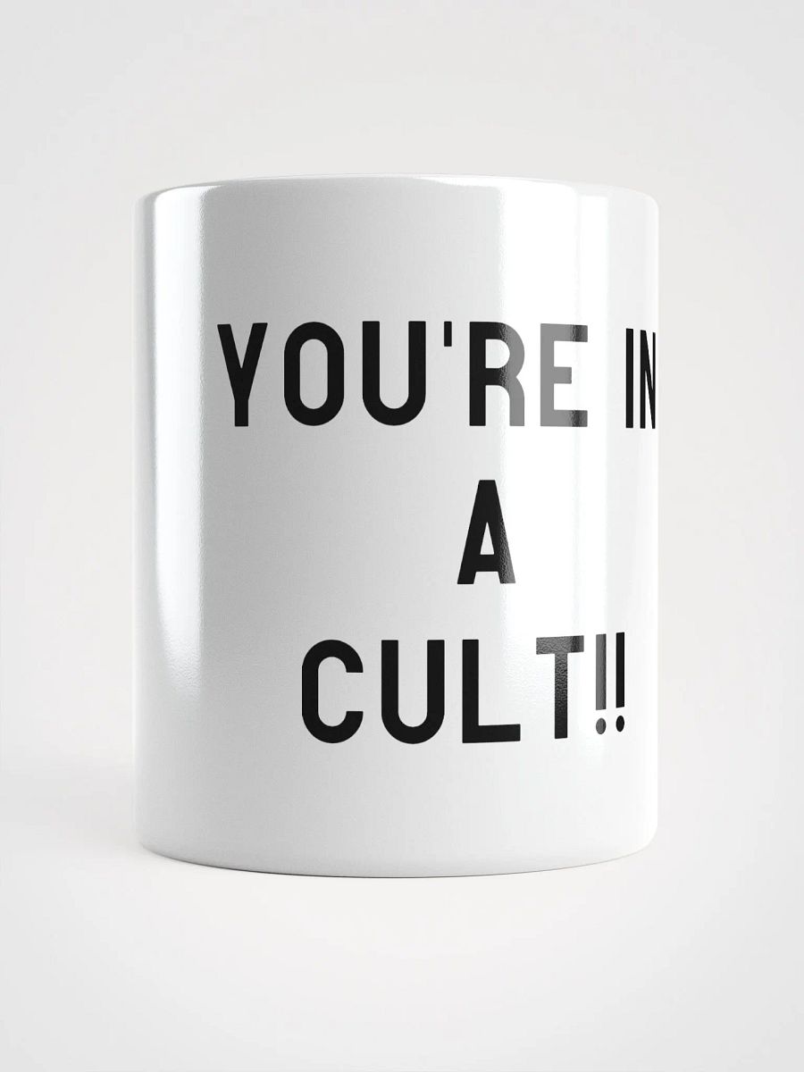 Pris- You're In A Cult -White Glossy Mug product image (5)
