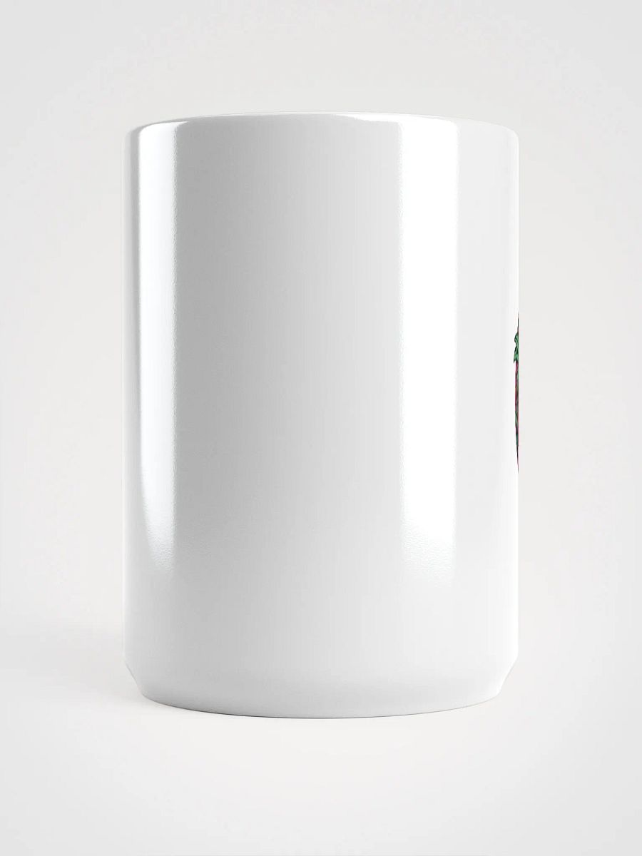 White Glossy Mug | AI Design Travel Icon product image (5)