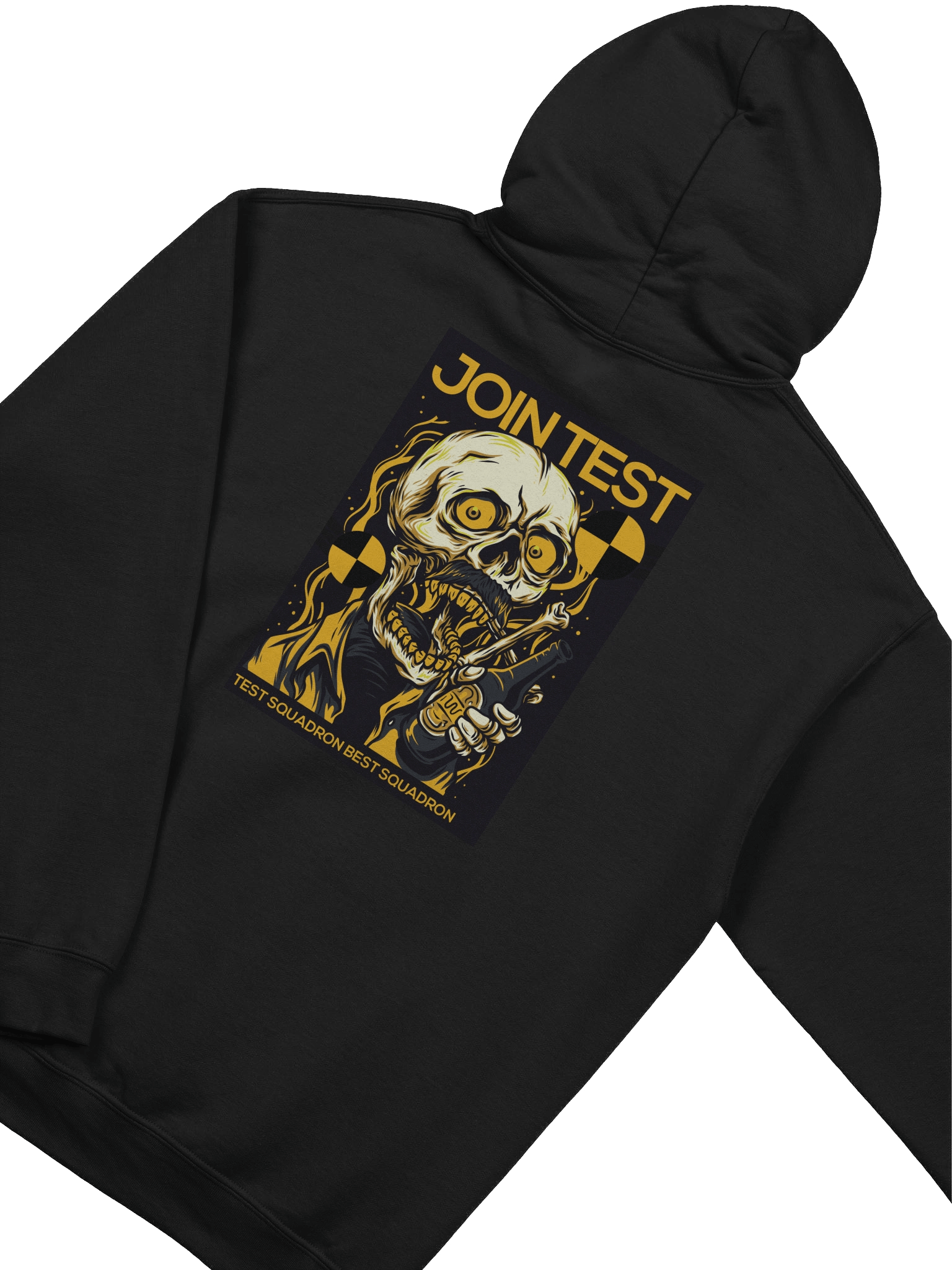 TEST Drunk Skeleton Hoodie product image (4)
