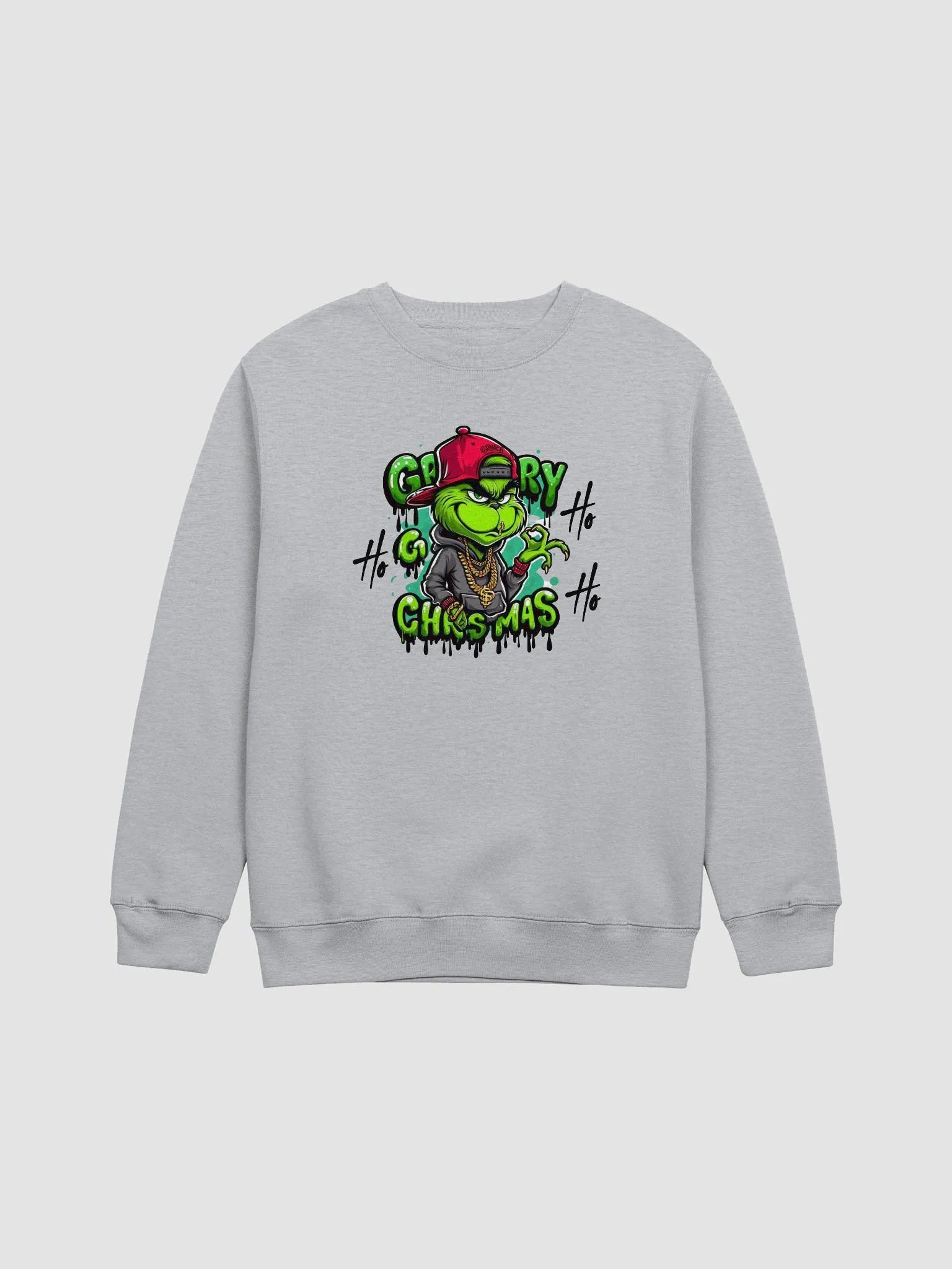 Grinchy Christmas Streetwear Sweatshirt product image (2)