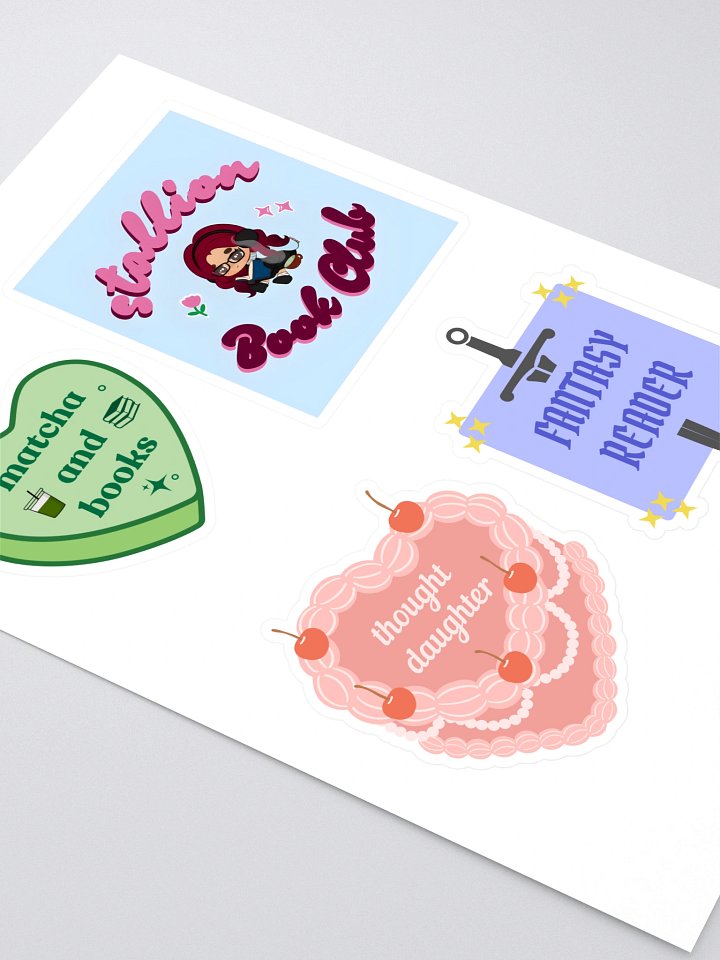 STALLION BOOK CLUB ☆ stickers product image (2)