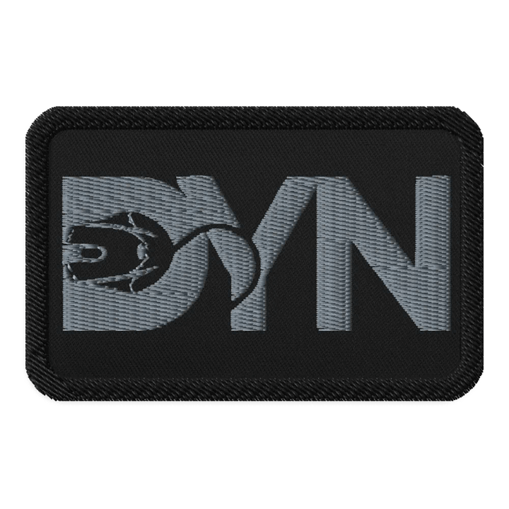 TopFrag™ DYN™ Embroidered Patch (Silver) product image (1)