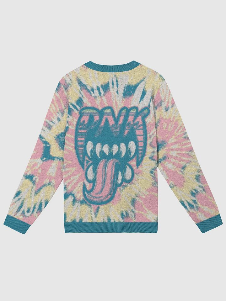 Psychedelic Tongue Tie-Dye Sweater product image (2)