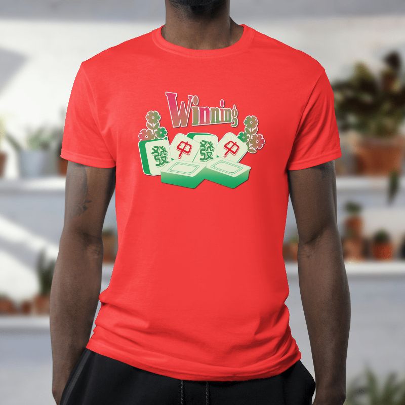 Mahjong winning tshirt product image (6)