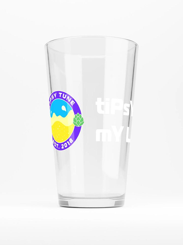 TiPsY TuNe ReAd My LaSt MeSsAgE Pint Glass product image (2)