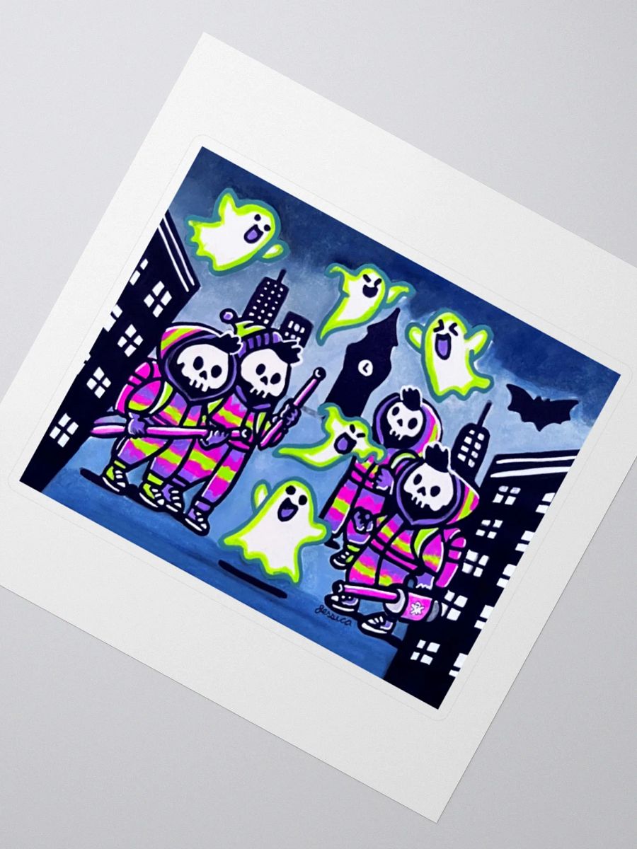 Ghostly Pursuit Sticker product image (2)