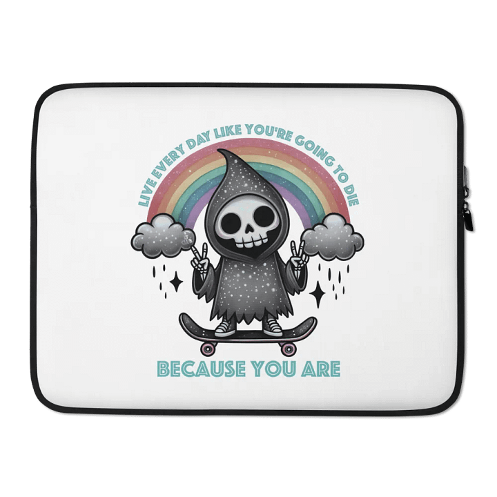 Live Every Day Laptop Sleeve product image (2)