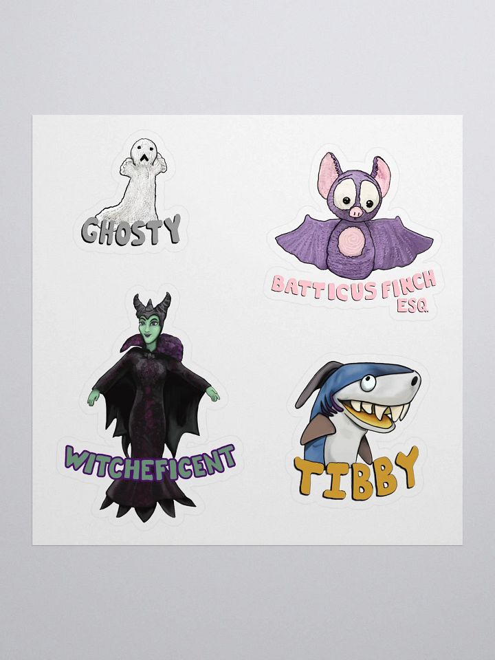 Witcheficent & Friends Sticker Sheet product image (1)