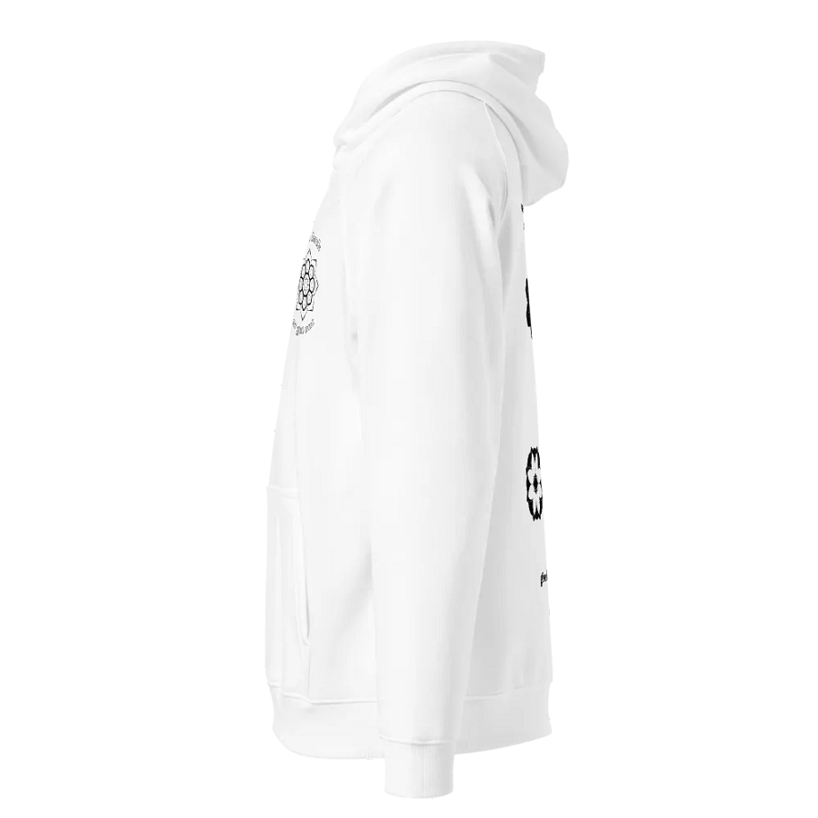 Walking Gardens white hoodie product image (5)