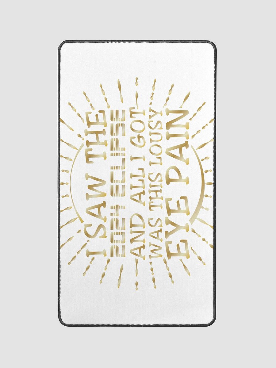 I Saw the 2024 Eclipse Desk Mat product image (1)