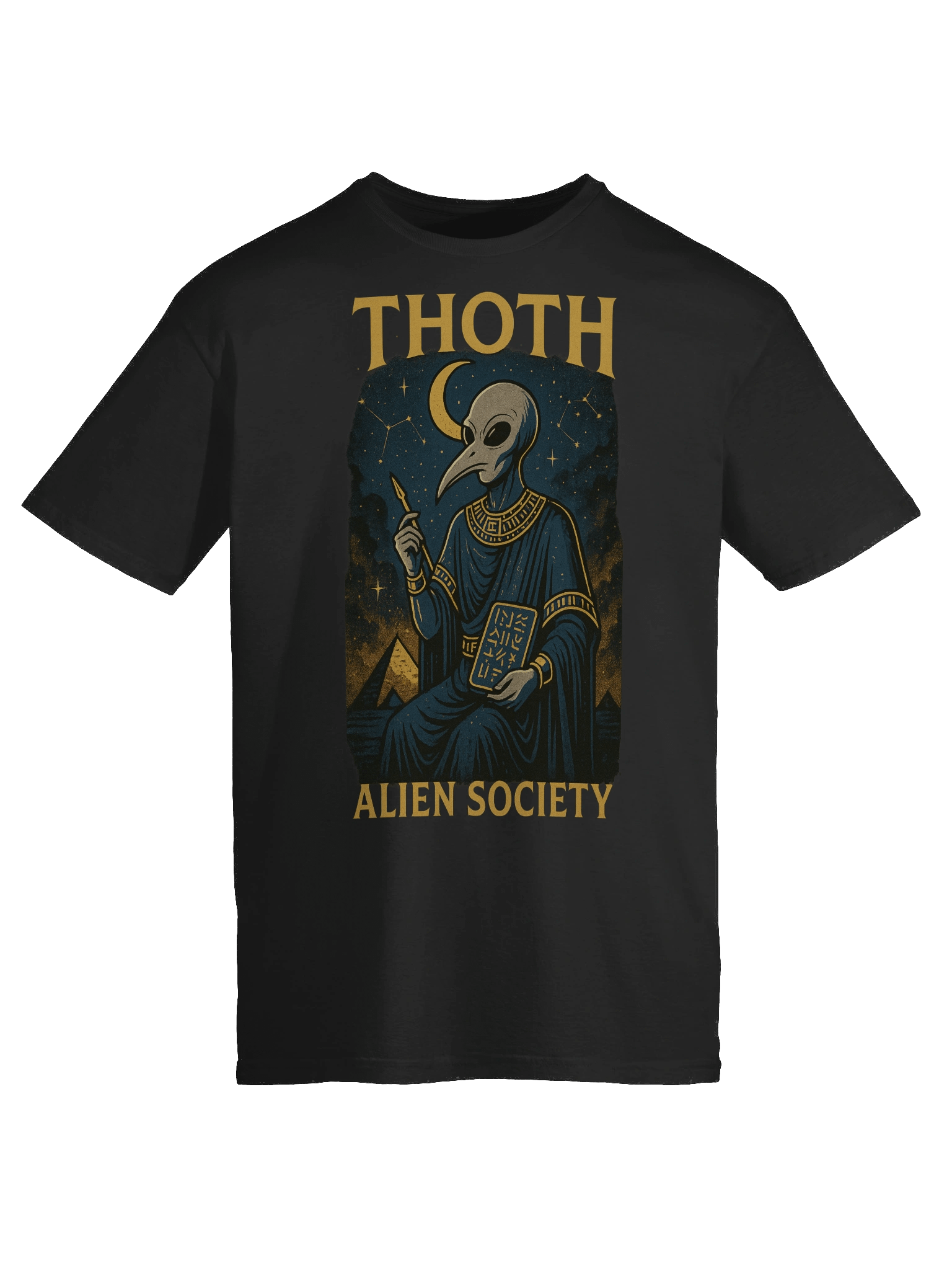 Mystical Thoth Alien Society Unisex T-Shirt product image (9)