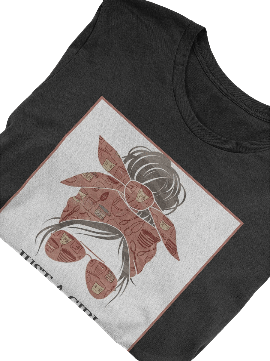 Women "JUST A GIRL WHO LOVES TO COOK" supersoft T-Shirt product image (5)