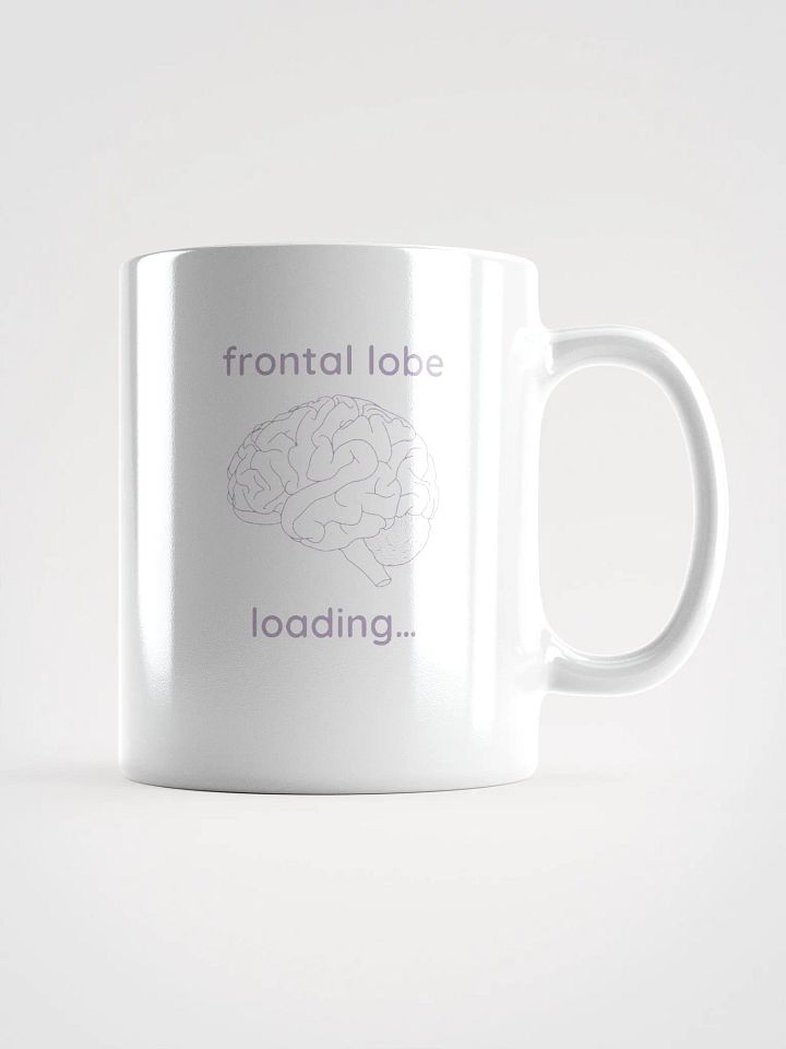 frontal lobe loading... mug (lilac) product image (1)