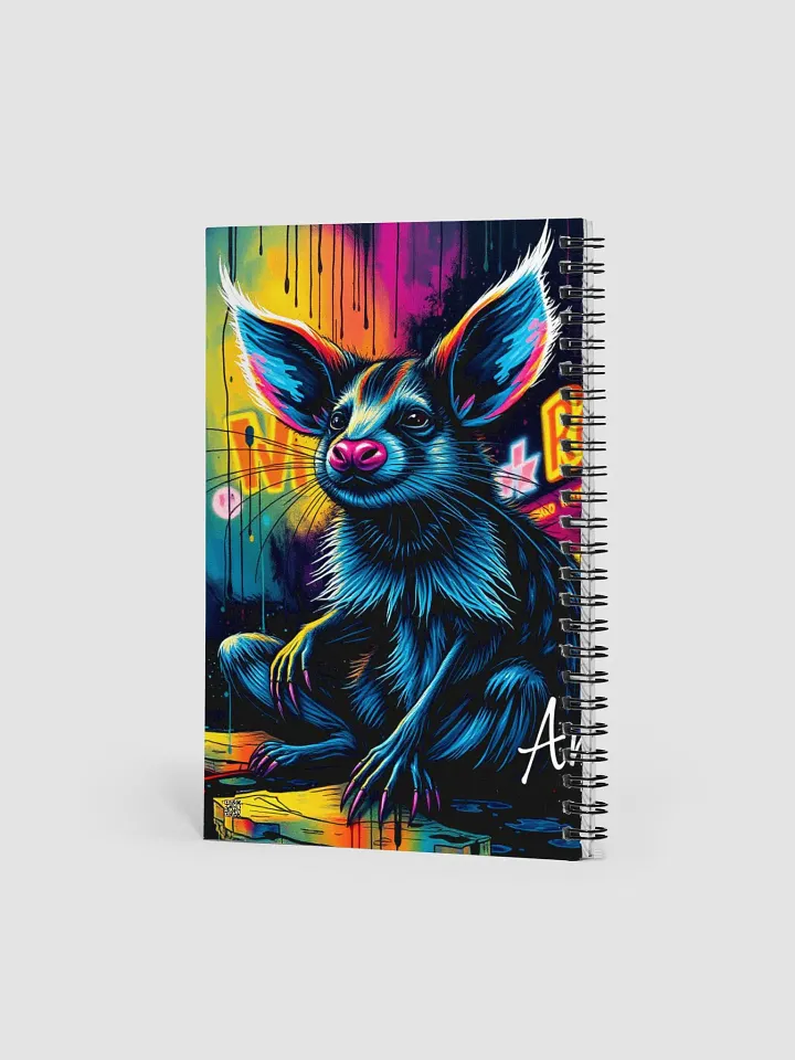 Neon Creature Spiral Notebook product image (2)