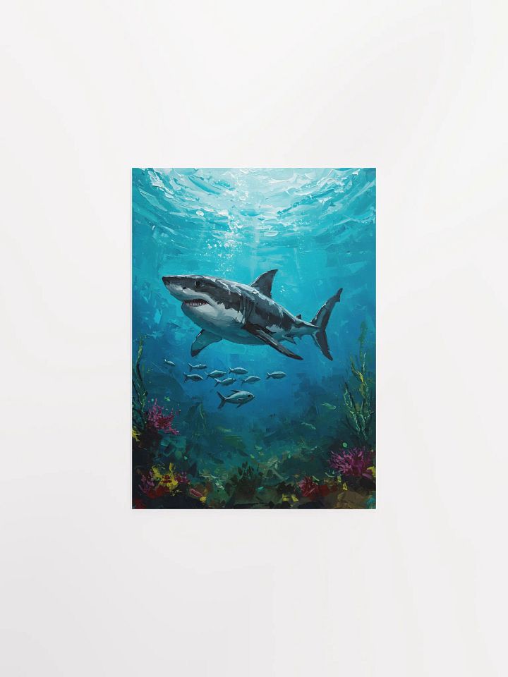 The Great White's Gaze Poster product image (1)