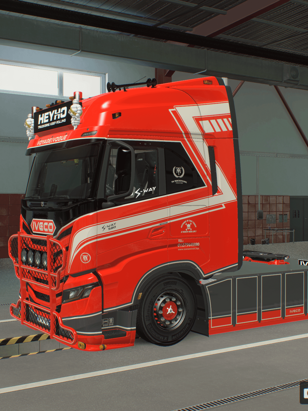 Iveco S Way Paintjob | Changeable Multi Color Skin | Compatible with Tuning Pack by MDT product image (4)