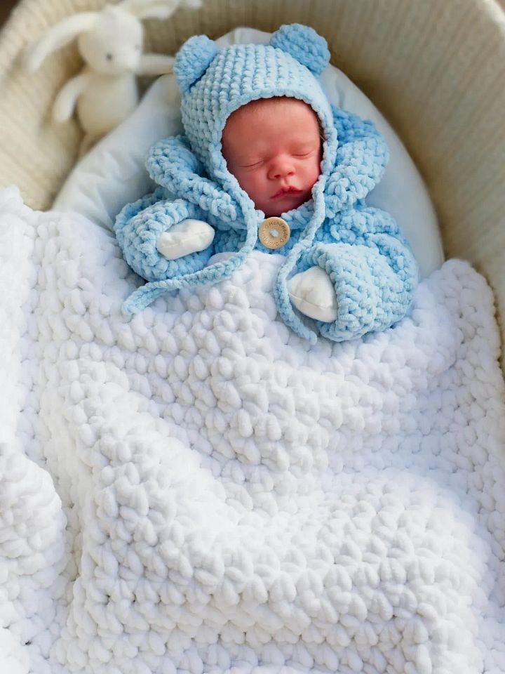 Crochet Pattern: Quick and Easy Super Chunky Blanket product image (1)