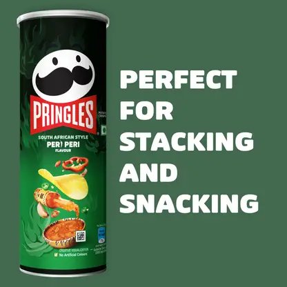 Pringles Potato Chips Peri Peri Flavor Pack of 4 product image (2)