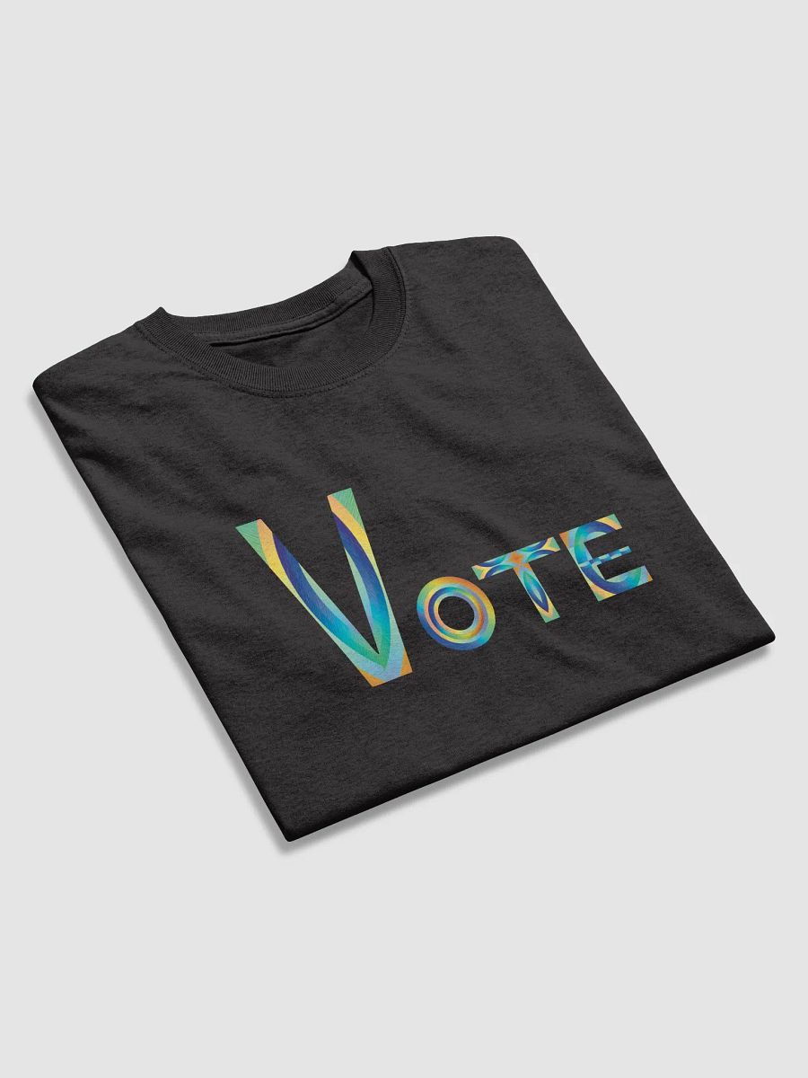 Vote T-shirt - style #9-7-2024 Rainbow Circles product image (6)