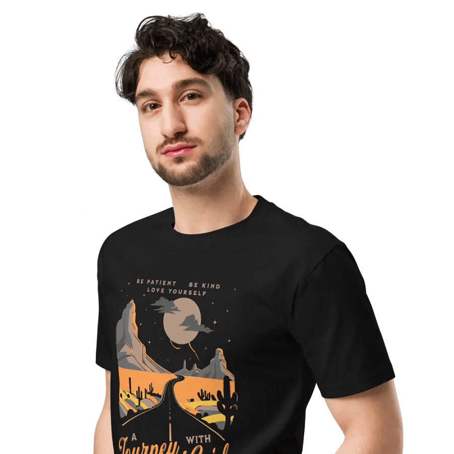 A Journey With Grief Black Tee product image (4)