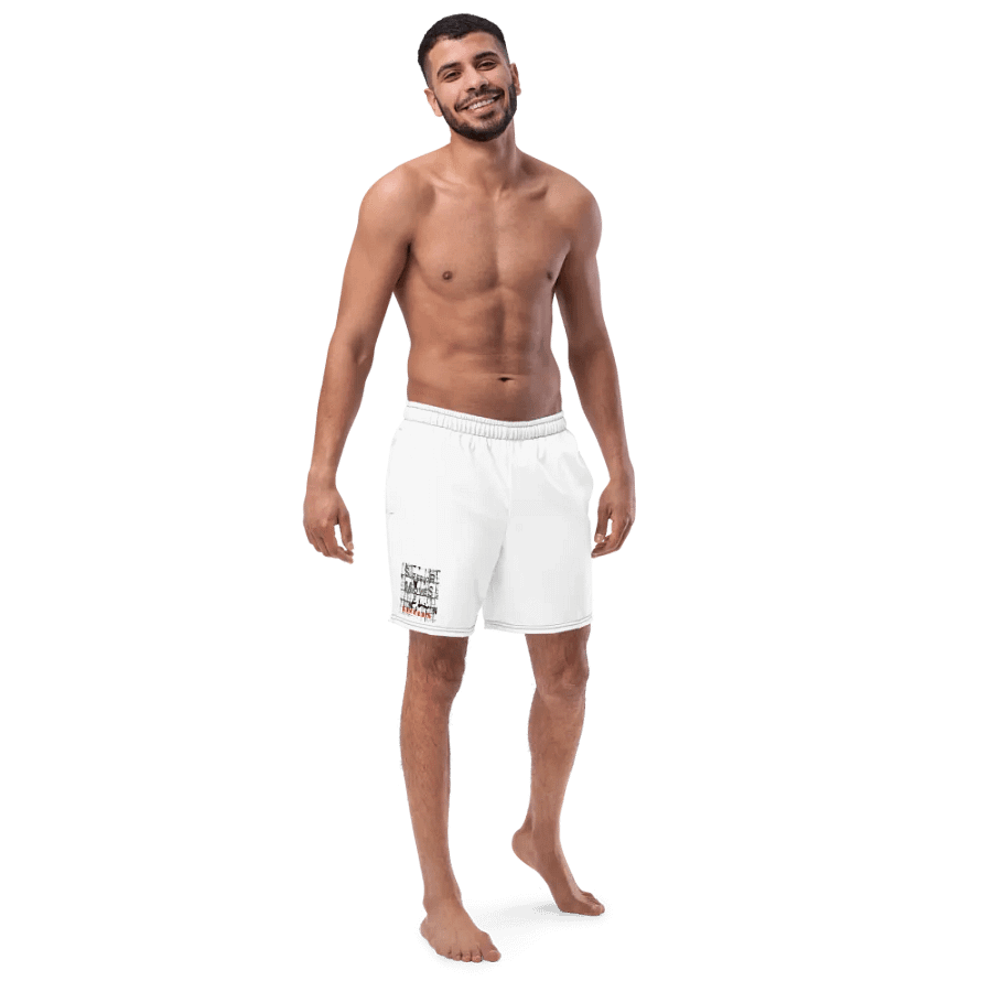 Superior Moves Records Swim Shorts White product image (3)