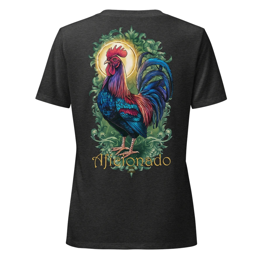 Back Print V-Neck women's cock aficionado T-shirt product image (8)