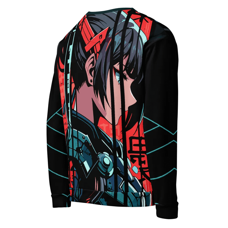 Crimson Guardian All-Over Print Sweatshirt product image (3)