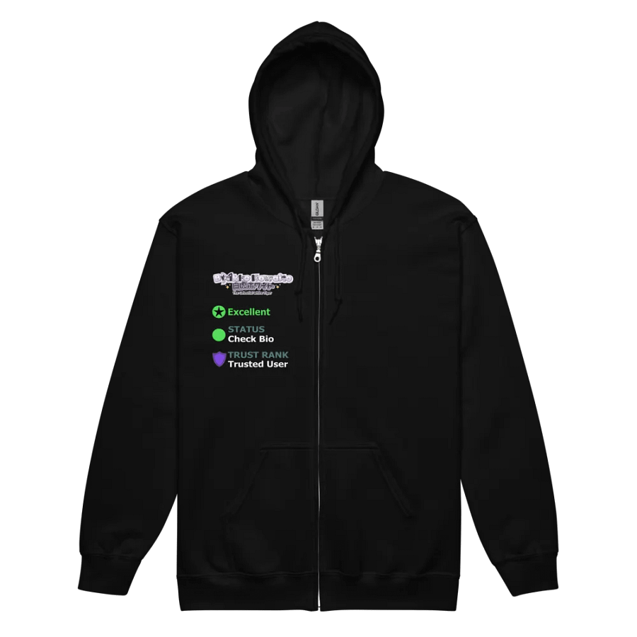 Heavy Blend Zip Hoodie (Unisex) - Byakko VR Stats Excellent Edition product image (8)