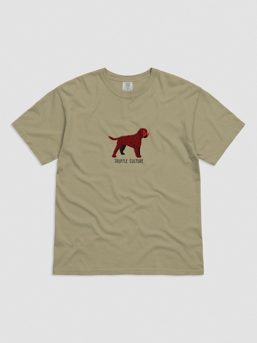Truffle Culture T-Shirt(Embroidered) of a Lagotto Romagnolo(Liver) product image (1)
