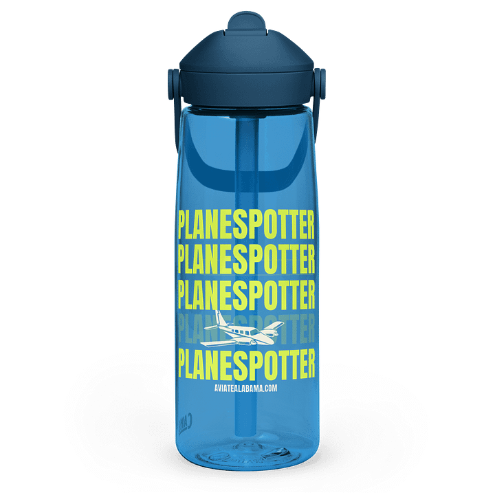 PlaneSpotter Silhouette Water Bottle product image (1)