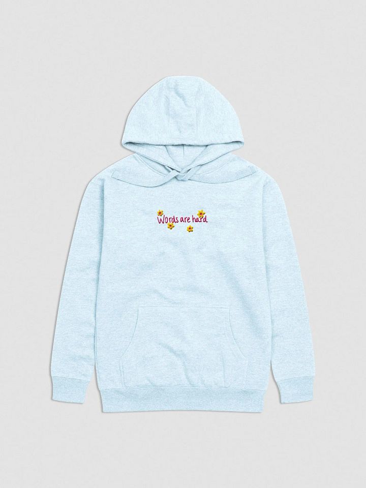 Words Embroidered Hoodie product image (10)