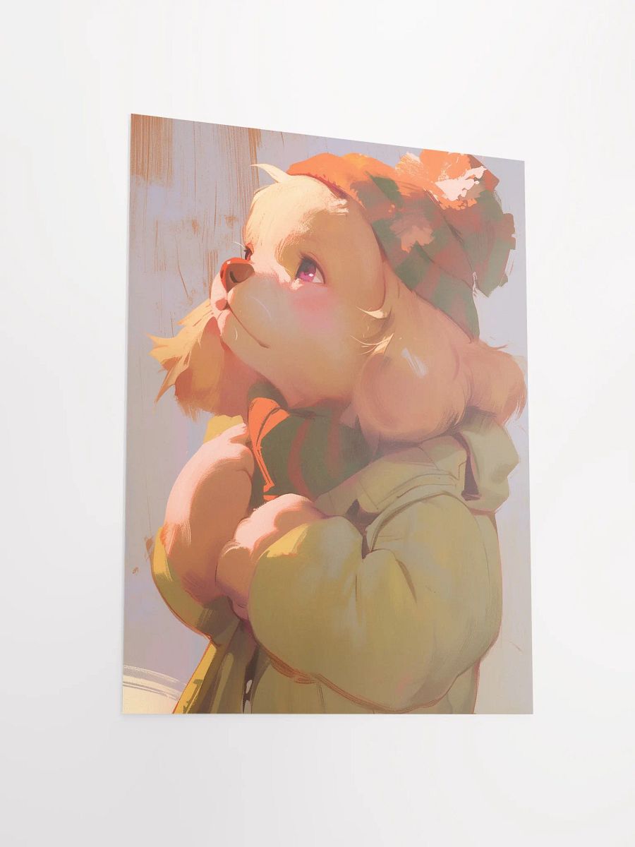 Whimsical Canine Contemplation Poster product image (5)