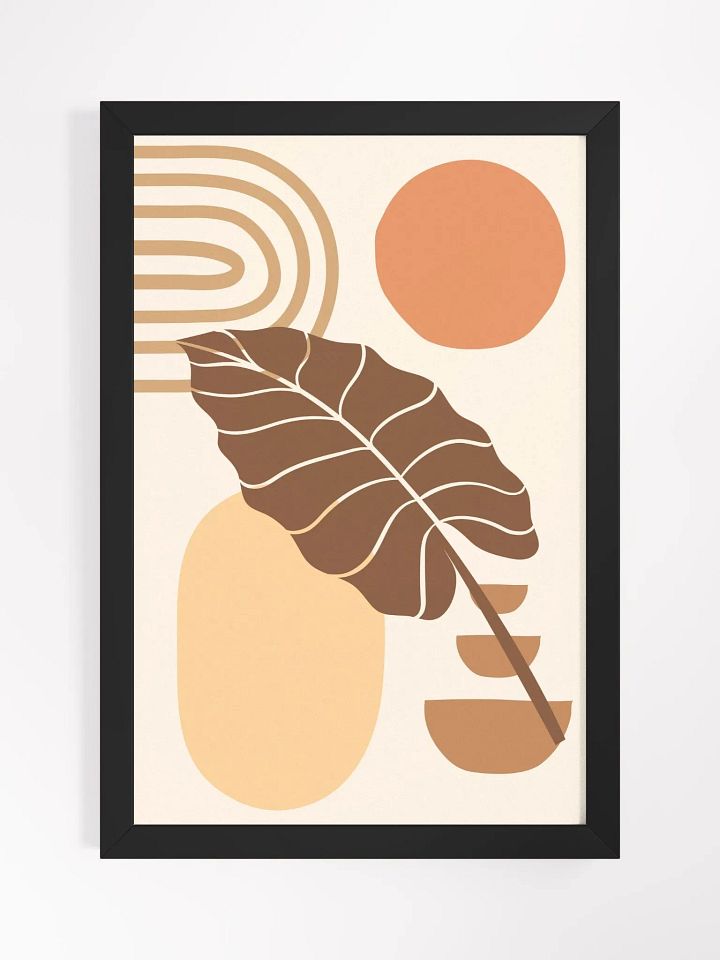 Autumnal Elegance Framed Poster product image (4)