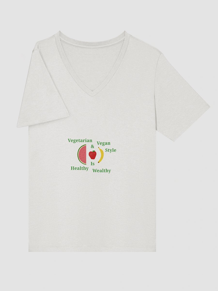 Fruitful Vegan Vibes V-Neck Tee product image (5)