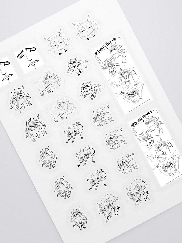 Scrungle Doodles Sticker Sheet product image (1)